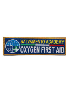 Patch Oxygen First Aid Salvamento Academy